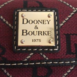 Dooney & Bourke red/black wallet